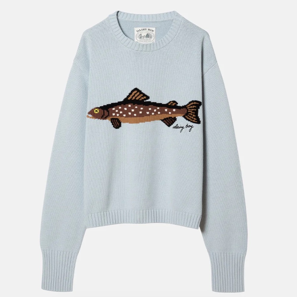 Dairy Boy Fisherman’s Daughter Sweater - size M NWT